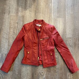 Vintage 100% Leather Kenneth Cole Jacket